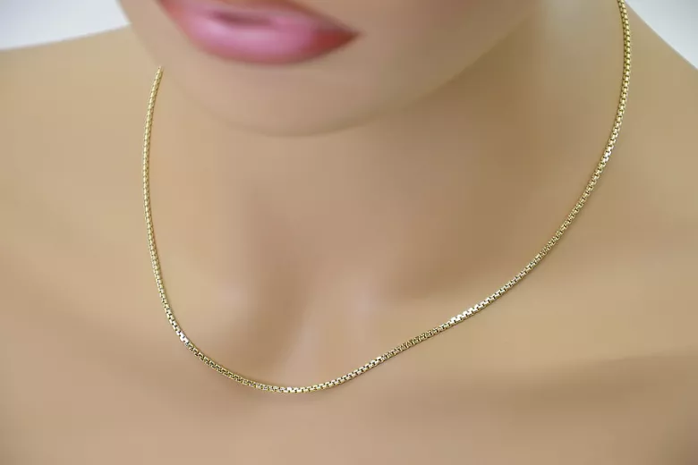 Italian Yellow 14K Gold New Rope Chain: 45cm, 14K Yellow White Gold, 1.50m cc078yw