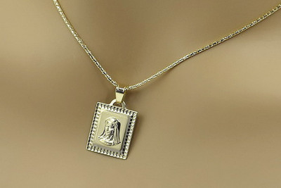 Divine Blessings 14k Gold Medallion & Chain pm002y&cc080y