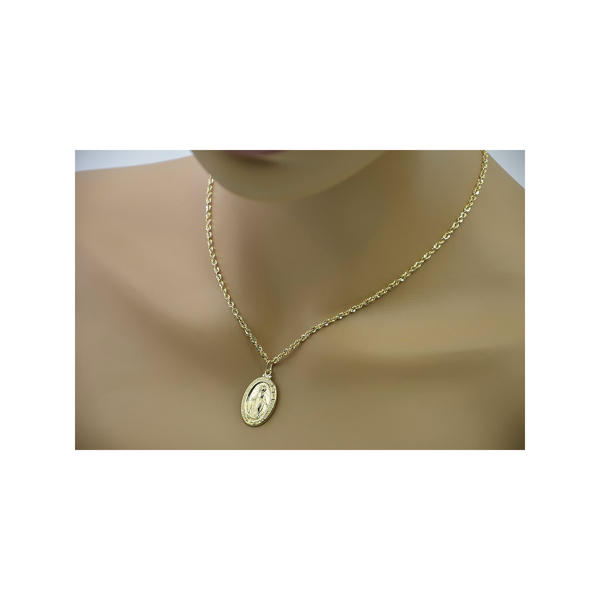 Divine Protection 14k Gold Necklace pm006y&cc074y