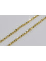 Yellow rose gold chain ★ russiangold.com ★ Gold 585 333 Low price