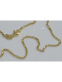 Yellow rose gold chain ★ russiangold.com ★ Gold 585 333 Low price