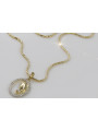 Divine Serpent 14k Gold Pendant & Chain pm011y&cc080y