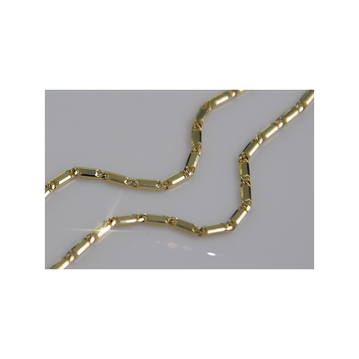 Yellow rose gold chain ★ russiangold.com ★ Gold 585 333 Low price