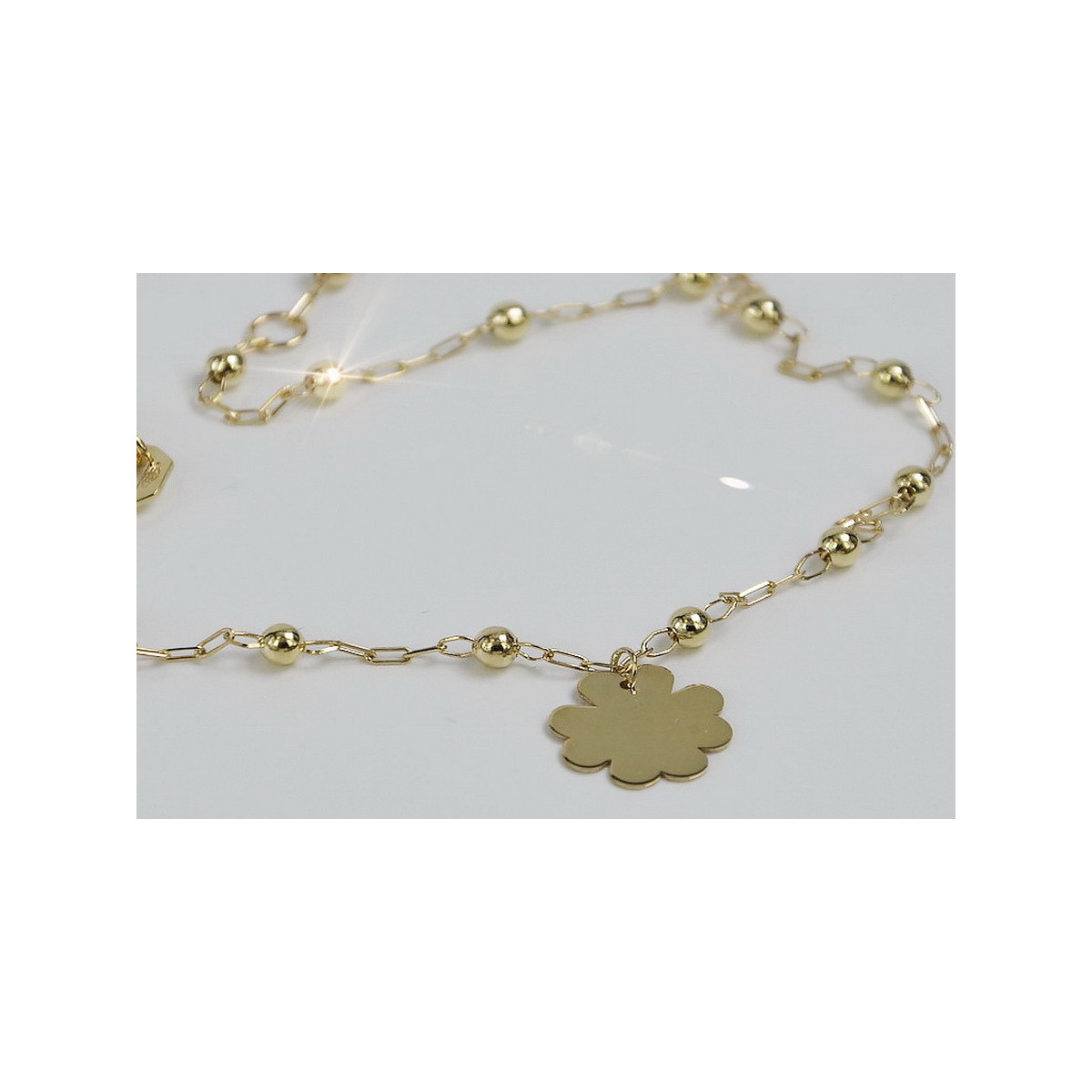 Bracelet en or rose jaune ★ russiangold.com ★ Or 585 333 Petit prix