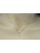 "Faithful Cross & Anchor 14k Gold Chain" ctc012y&cc084y