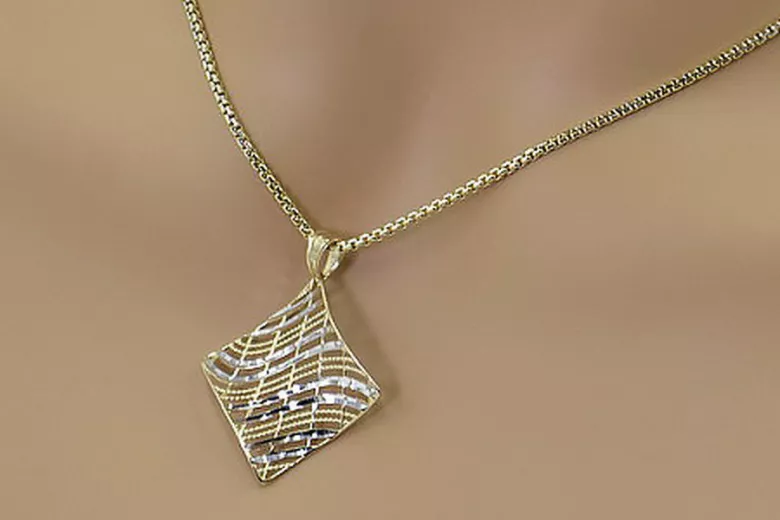 Gold pendant pendant ★ zlotychlopak.pl ★ Gold hallmark 585 333 low price