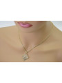 Gold pendant pendant ★ zlotychlopak.pl ★ Gold hallmark 585 333 low price