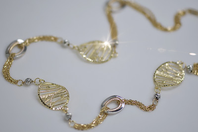 russische Rose sowjetische Goldkette
