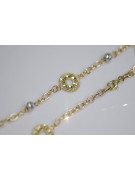 14K Yellow White Gold Fantasy Gemstone Bracelet cfb002yw