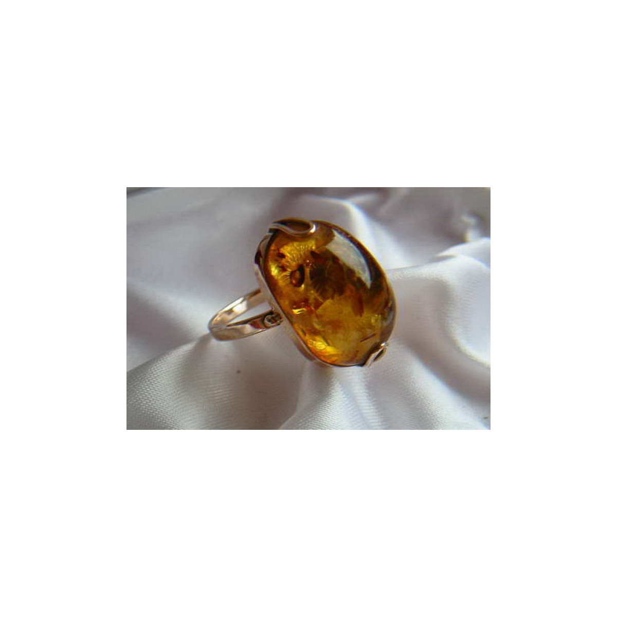 Rosa rusa rosa soviética rojo URSS 585 583 anillo ámbar dorado vrab030