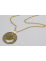 Gold pendant pendant ★ zlotychlopak.pl ★ Gold hallmark 585 333 low price