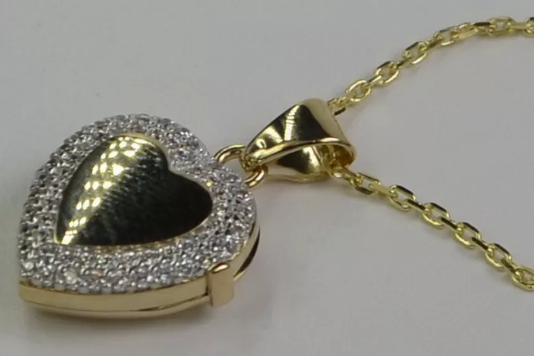 Pendentif ★ en or zlotychlopak.pl ★ Echantillon d’or 585 333 prix bas