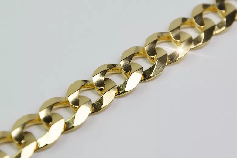 14 Karat Gelbgold Armband mit Diamantschliff - 20,5 Karat cb037y