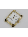 Gold men's watch Geneve ★ zlotychlopak.pl ★ Gold purity 585 333 Low Price!