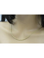 14K Italian Yellow Gold Spiga Chain - Timeless Elegance cc036y