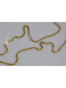 14K Italian Yellow Gold Spiga Chain - Timeless Elegance cc036y