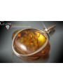 "Pendentif Ambre Vintage en Or Rose 14 Carats 585 d'Origin" vpab013 vpab013