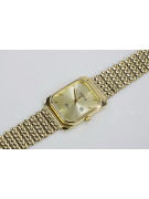 Gold men's watch Geneve ★ zlotychlopak.pl ★ Gold purity 585 333 Low Price!