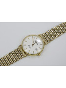 Gold men's watch Geneve ★ zlotychlopak.pl ★ Gold purity 585 333 Low Price!