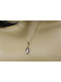 Sterling Silver Rose Gold Plated Leaf Pendant, No Stone vpn081rp