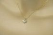 Stunning 14K Yellow Gold Italian Heart Pendant cpn018y