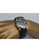 Gold men's watch Geneve ★ zlotychlopak.pl ★ Gold purity 585 333 Low Price!