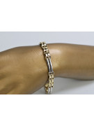 Yellow rose gold bracelet ★ russiangold.com ★ Gold 585 333 Low price