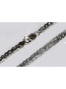 Bracelet Byzantin en argent sterling 925 avec différentes pierres précieuses cb014s