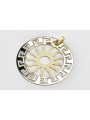 Pendentif ★ en or zlotychlopak.pl ★ Echantillon d’or 585 333 prix bas