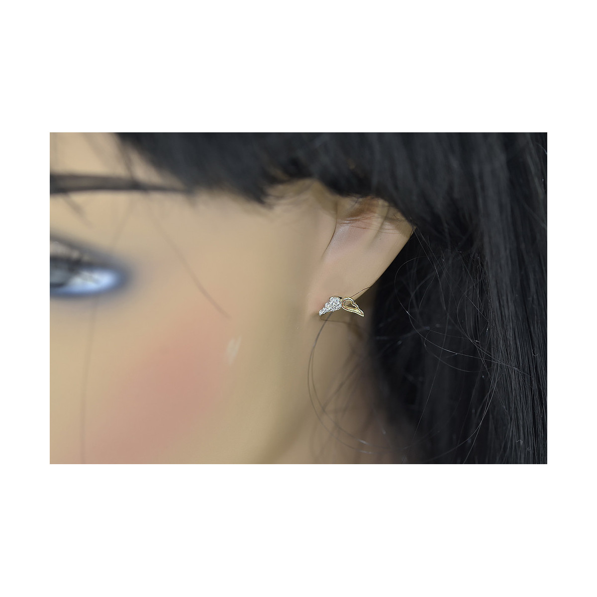 Gold earrings ★ zlotychlopak.pl ★ Gold sample 585 333 Low price!