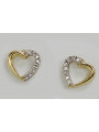 Boucles d’oreilles en or zlotychlopak.pl ★ Échantillon d’or ★ 585 333 Prix bas!