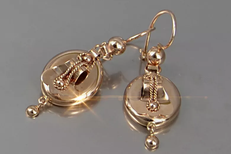 Pendientes de oro zlotychlopak.pl Muestra de ★ oro 585 333 ¡★ Precio bajo!