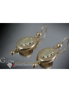 Boucles d’oreilles en or zlotychlopak.pl ★ Échantillon d’or ★ 585 333 Prix bas!