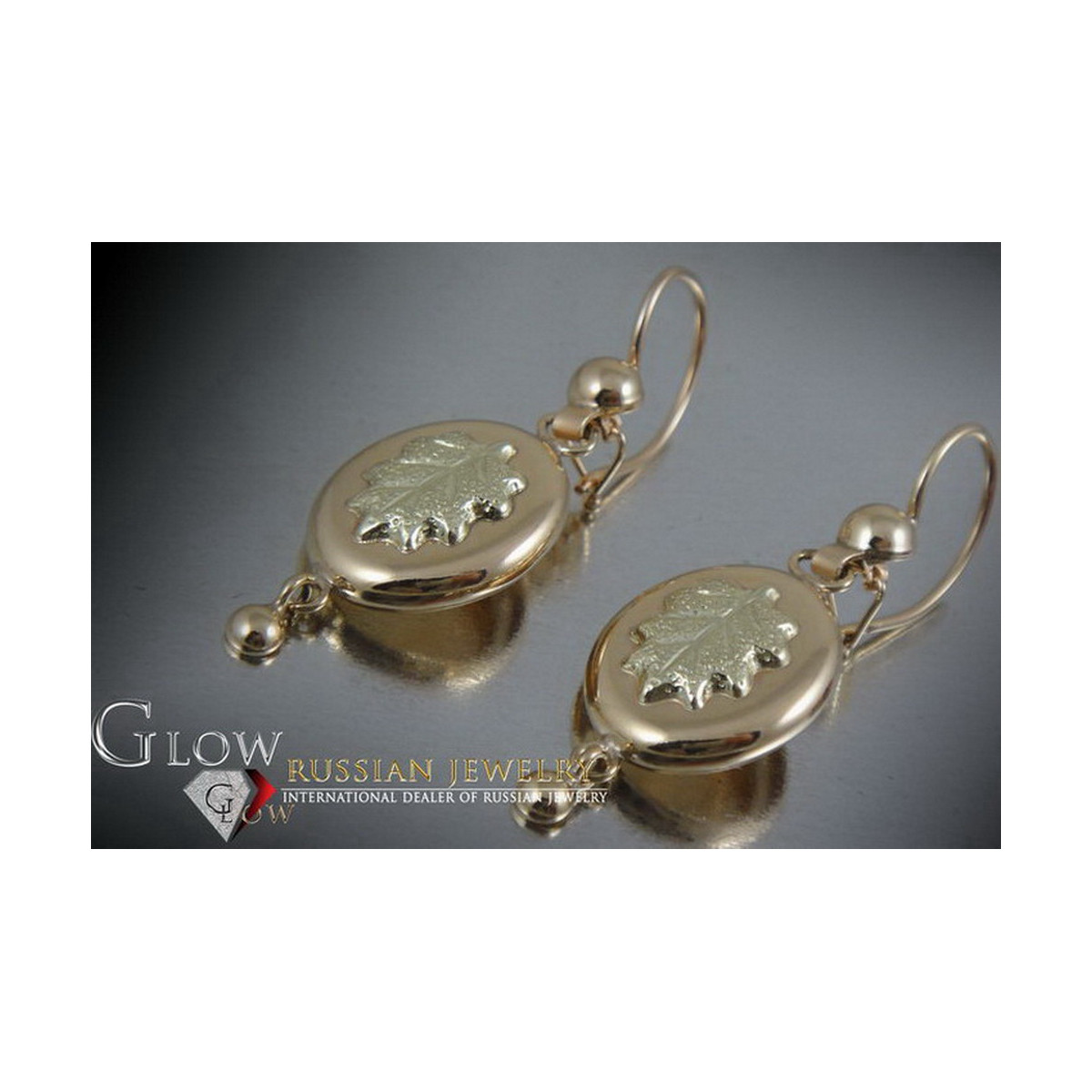 Boucles d’oreilles en or zlotychlopak.pl ★ Échantillon d’or ★ 585 333 Prix bas!