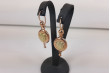 Винтажные серьги "Самовар" из розового золота 14K 585 пробы cen004r cen004r