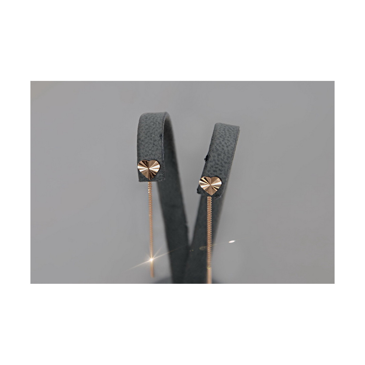 Boucles d’oreilles en or zlotychlopak.pl ★ Échantillon d’or ★ 585 333 Prix bas!