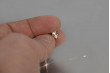 Винтажные серьги-сердечки из розового золота 14К без камней cen005r cen005r