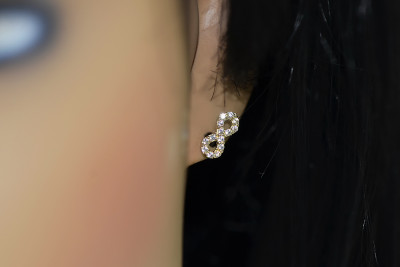 Pendientes de oro zlotychlopak.pl Muestra de ★ oro 585 333 ¡★ Precio bajo!