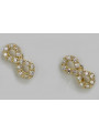 Boucles d’oreilles en or zlotychlopak.pl ★ Échantillon d’or ★ 585 333 Prix bas!