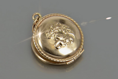 "Pendentif Vintage en Or Rose 14 Carats 585 Sans Pierres" vpn001 vpn001