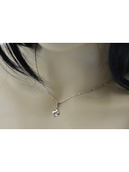"Authentic Vintage 14K Rose Gold Leaf Pendant Without Stones" vpn005 vpn005