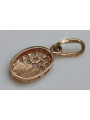 "Pendentif Feuille Vintage en Or Rose 14 Carats 585 Sans Pierres"  vpn027 vpn027