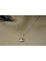 "Original Vintage 14K Rose Gold Boat Pendant without Stones" vpn044 vpn044