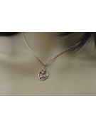 "No Stones, Original Vintage 14K Rose Gold Leaf Pendant" vpn064 vpn064