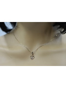 "Original Vintage 14K Rose Gold Heart Pendant without Stones" vpn076 vpn076