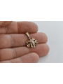 "Authentic Vintage 14K Rose Gold Leaf Pendant with No Stones" vpn077 vpn077