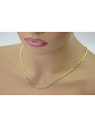 Chaîne ★ en or rose jaune russiangold.com ★ Or 585 333 Prix bas