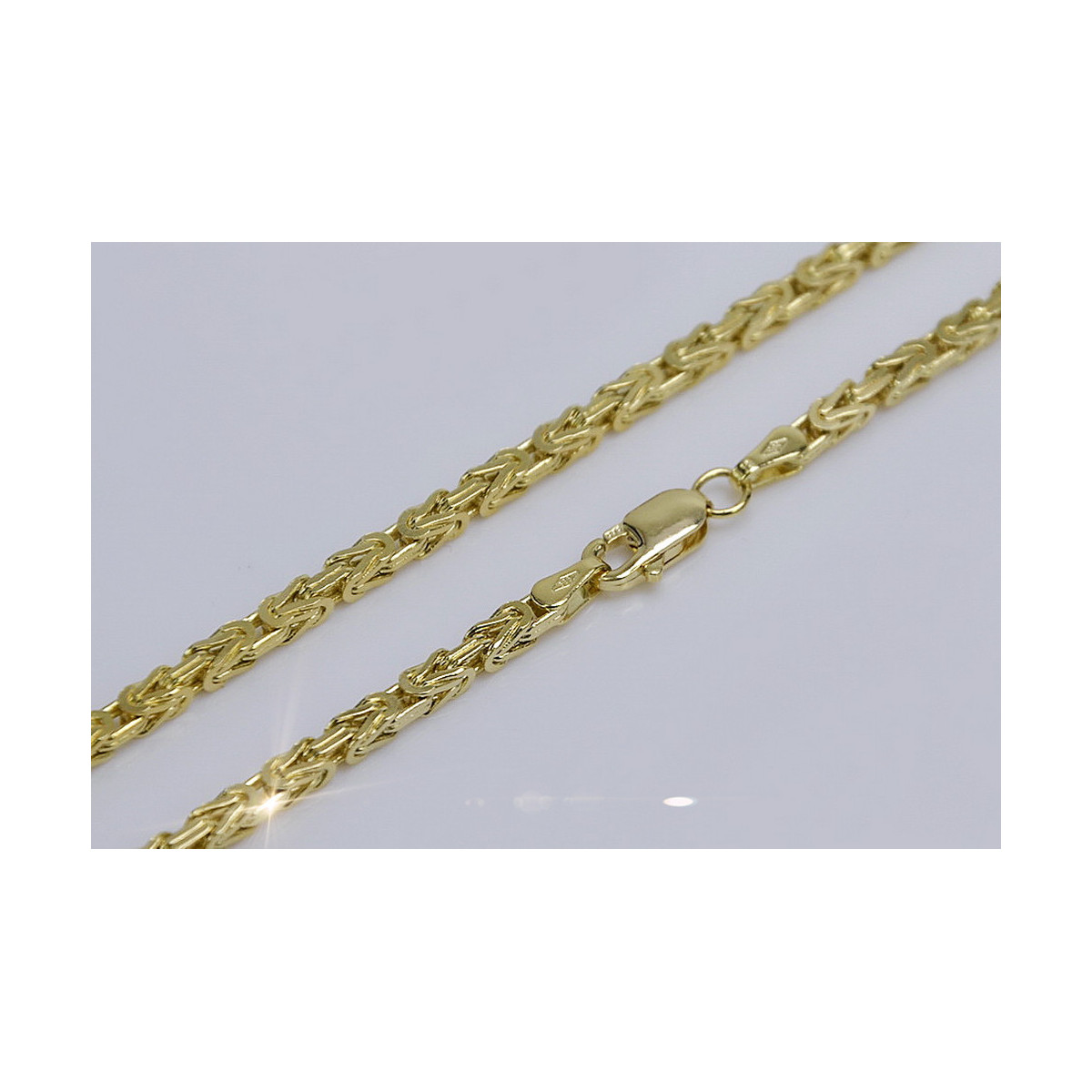 Yellow rose gold chain ★ russiangold.com ★ Gold 585 333 Low price