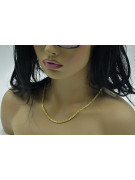 Yellow rose gold chain ★ russiangold.com ★ Gold 585 333 Low price