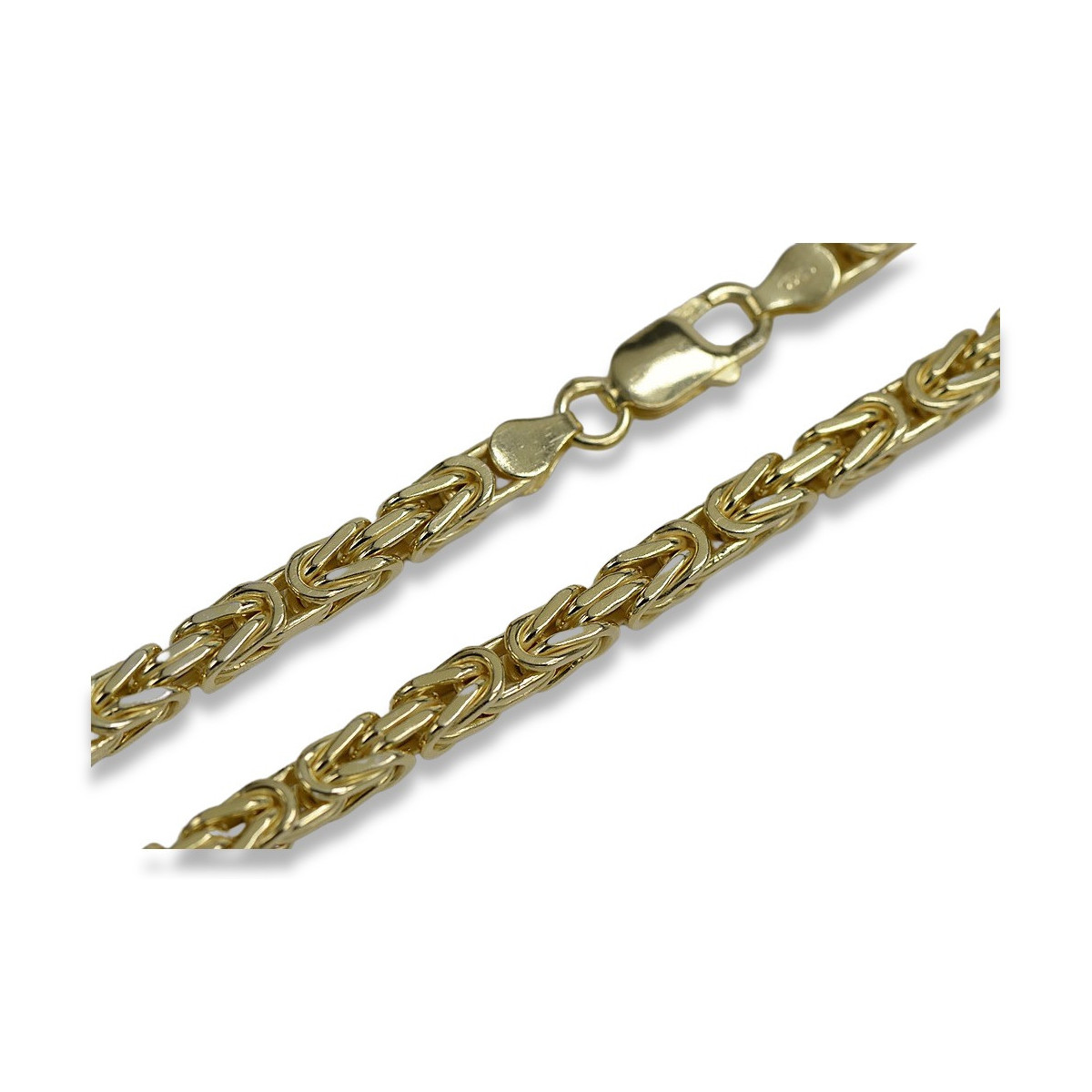 Yellow rose gold chain ★ russiangold.com ★ Gold 585 333 Low price